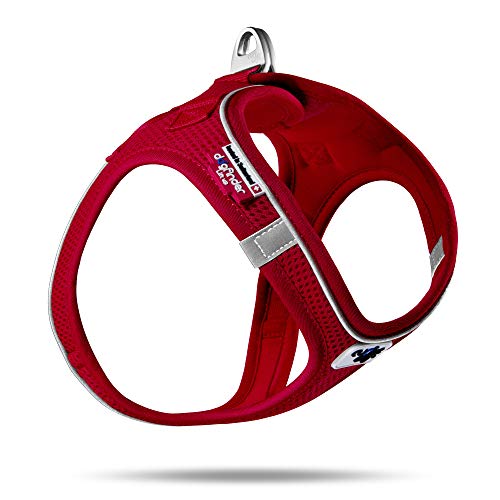 Curli Magnetic Vest Geschirr, Red, 2XS von Curli