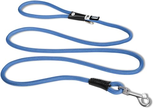 Stretch Comfort Leash Blue M von Curli