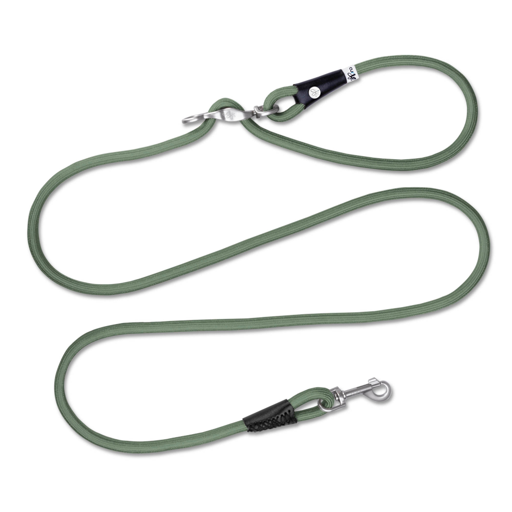 Curli Vario Comfort Leine, moos - Größe L: 200 cm lang, Ø 10 mm Curli Vario Comfort Leine, moos - Größe L: 200 cm lang, Ø 10 mm von Curli