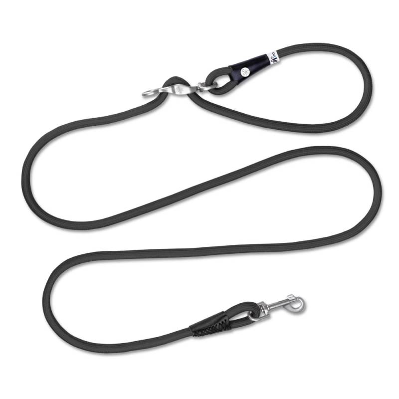 Curli Vario Comfort Leine, schwarz - Größe S: 200 cm lang, Ø 8 mm breit Curli Vario Comfort Leine, schwarz - Größe S: 200 cm lang, Ø 8 mm breit von Curli