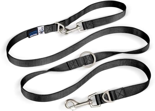 Adjustable Leash Nylon Black M von Curli