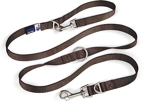 Adjustable Leash Nylon Brown L von Curli