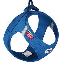 Curli Vest Geschirr Clasp Air-Mesh - blau - Brustumfang 30,2 - 33,8 cm (Größe 2XS) von Curli