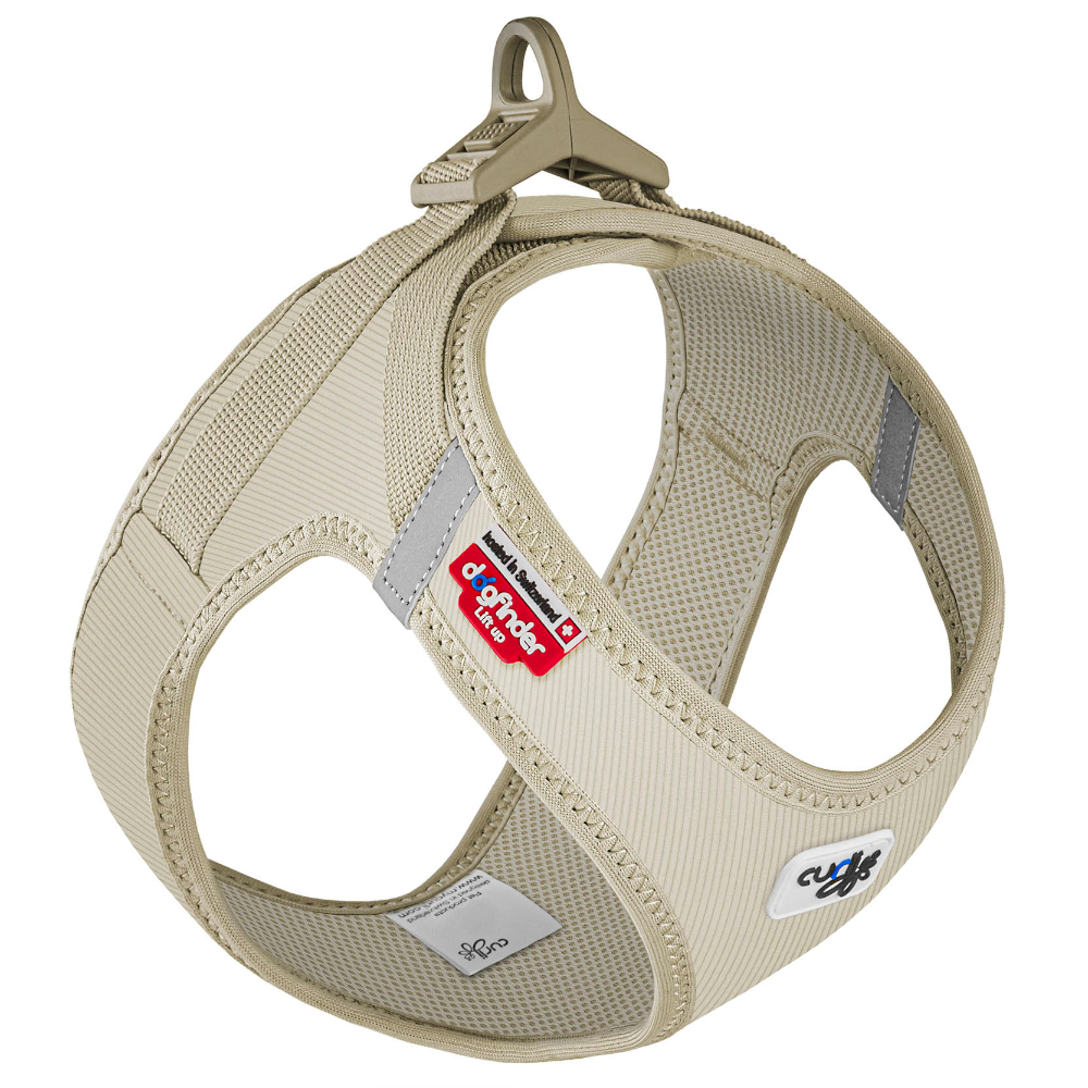 Curli Vest Geschirr Clasp Cord, hellbraun - Größe S: Brustumfang 38,3 - 43,3 cm Curli Vest Geschirr Clasp Cord, hellbraun - Größe S: Brustumfang 38,3 - 43,3 cm von Curli