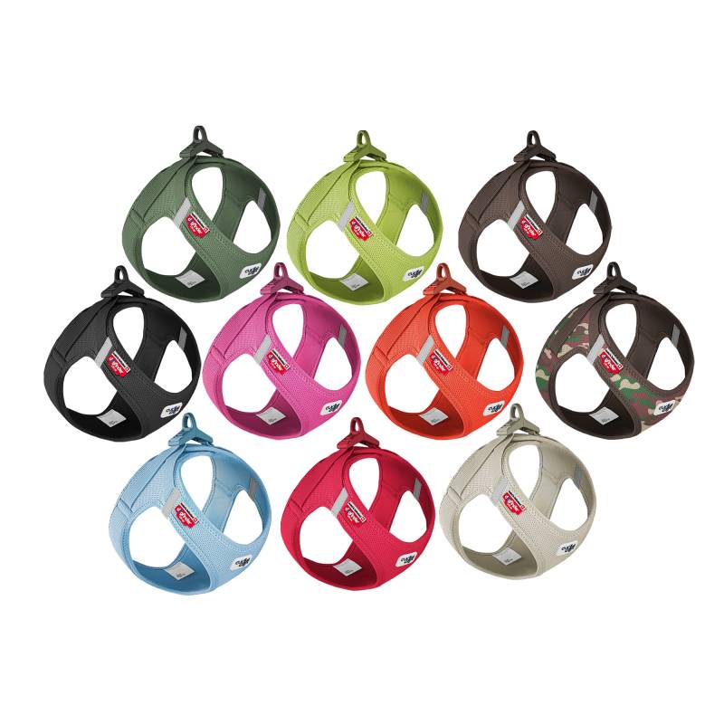 Curli Vest Harness Clasp Air-Mesh - Fuchsia - L von Curli