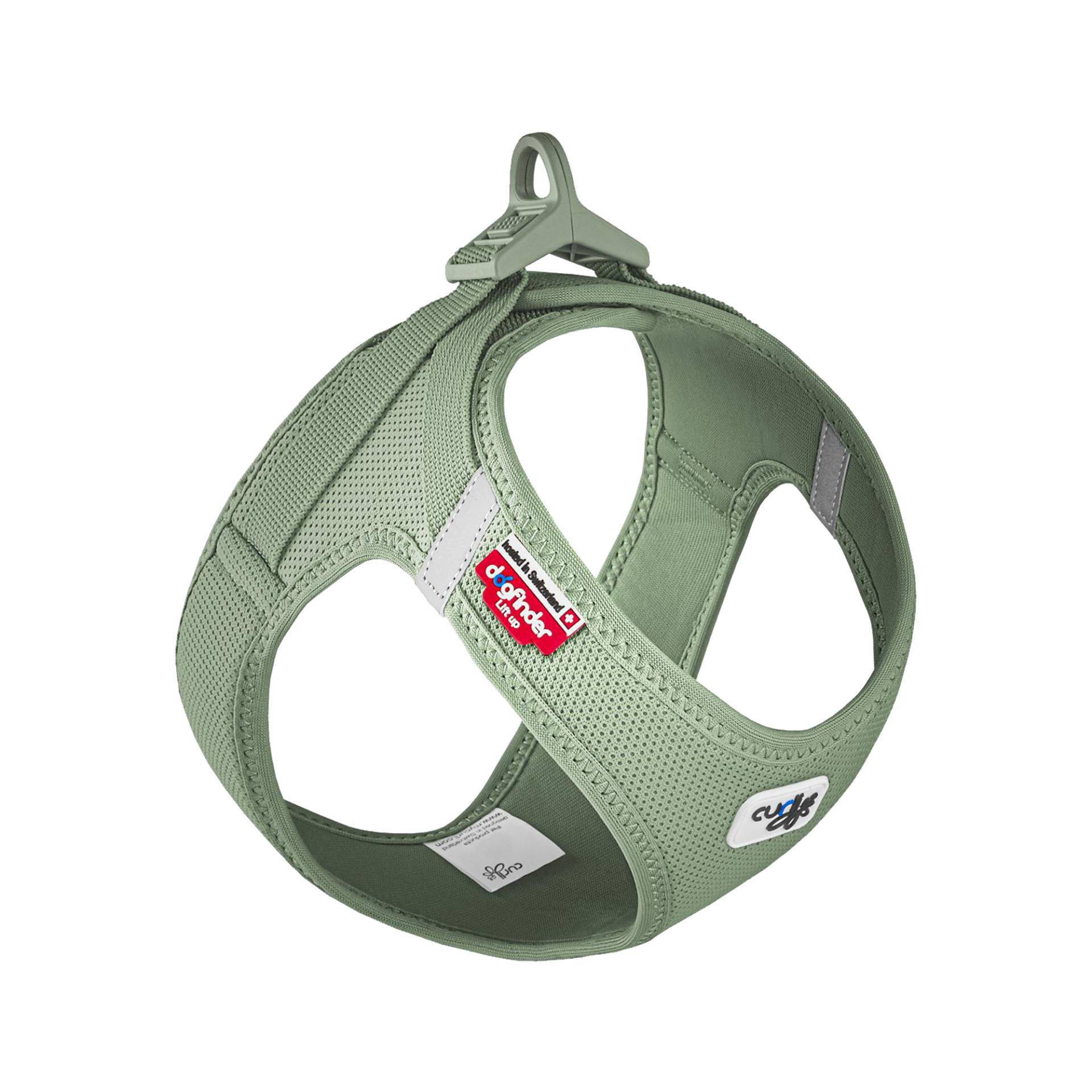 Curli Vest Harness Clasp Air-Mesh - Olive - M von Curli