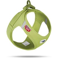 Curli Vest Harness Clasp Air-Mesh grün XS von Curli