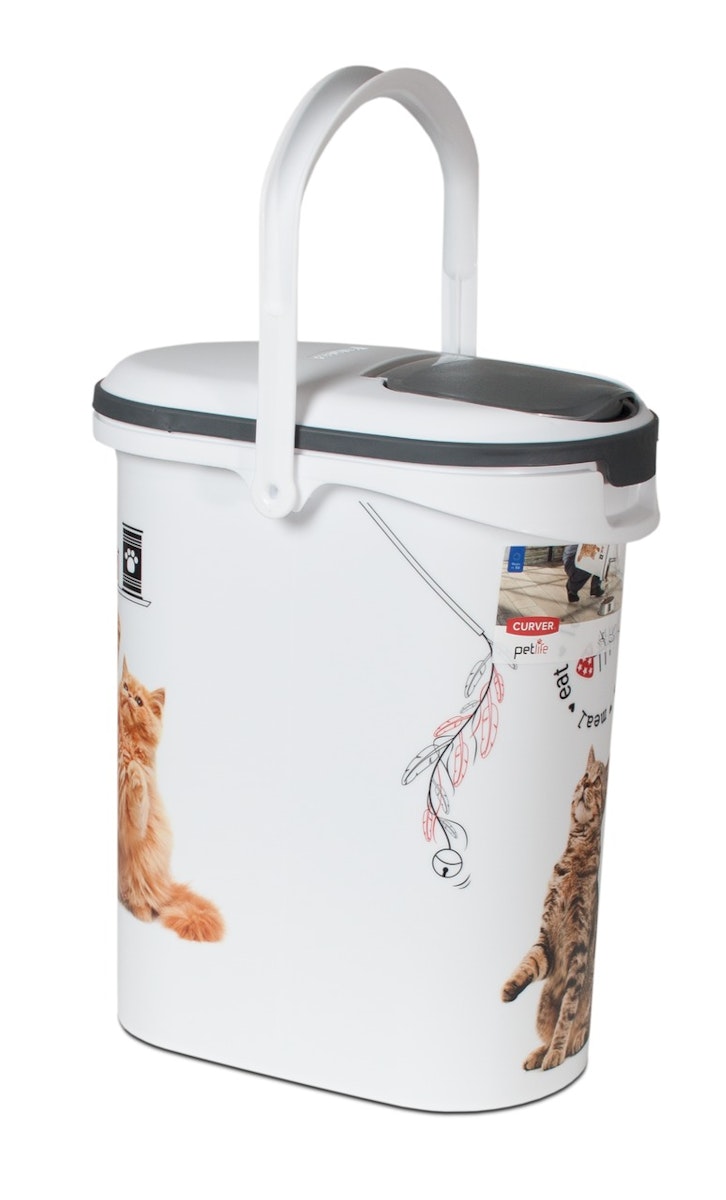 CURVER Futtercontainer Katze mit Motiven von Curver
