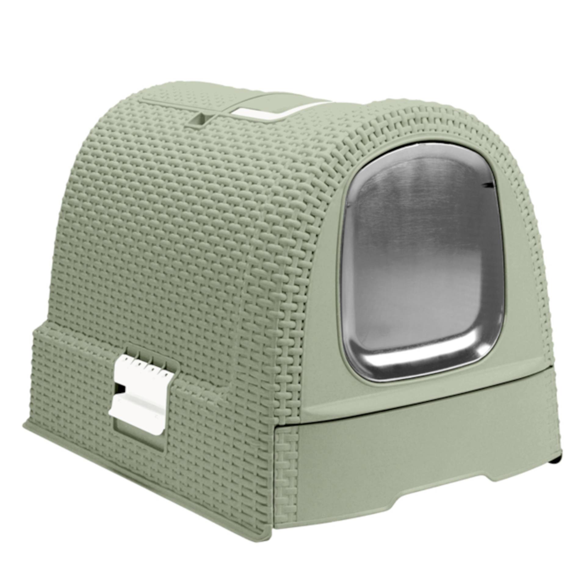 Curver Katzentoilette - grün: L 51 x B 38,5 x H 39,5 cm Curver Katzentoilette - grün: L 51 x B 38,5 x H 39,5 cm von Curver