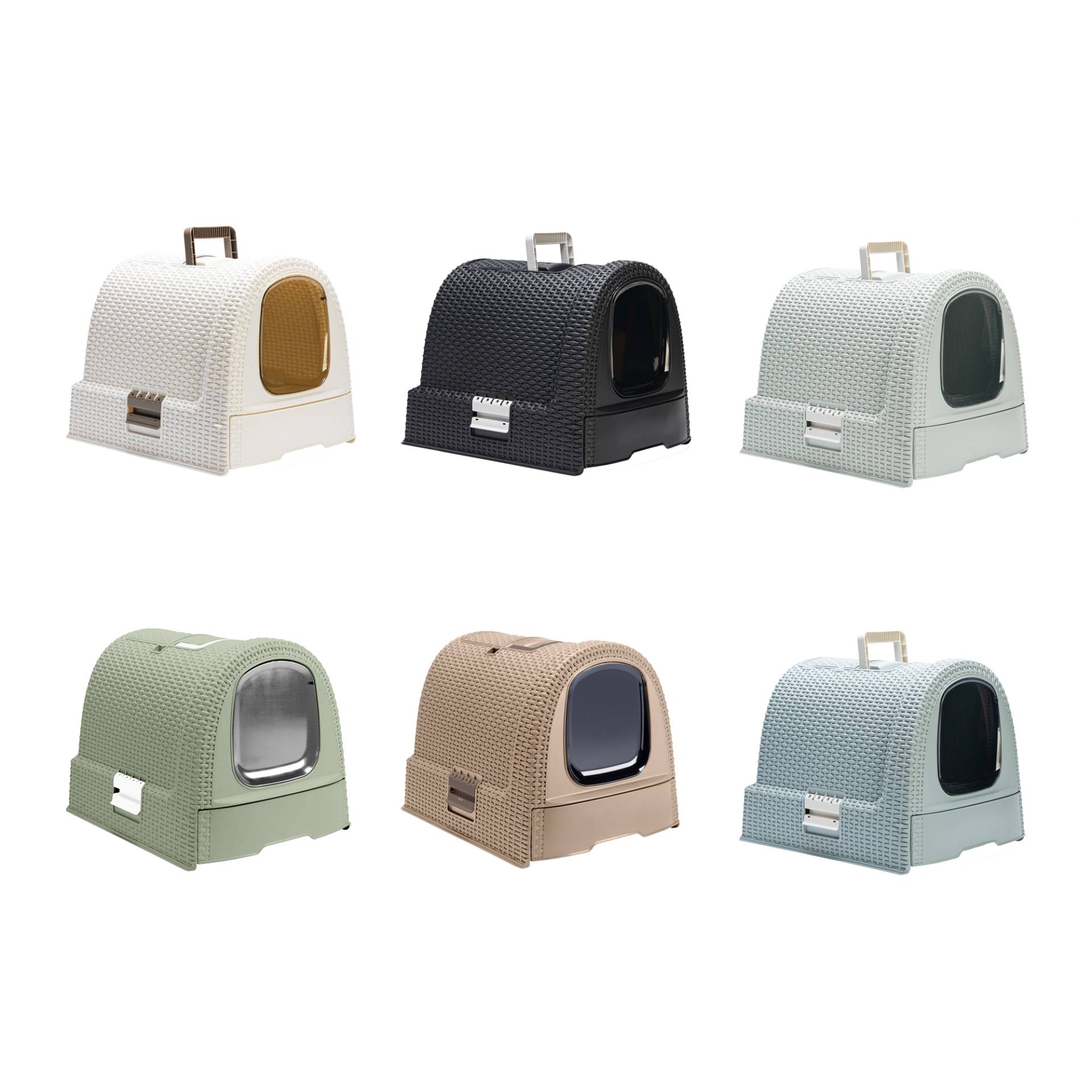 Curver Petlife Katzentoilette - Misty Blue von Curver