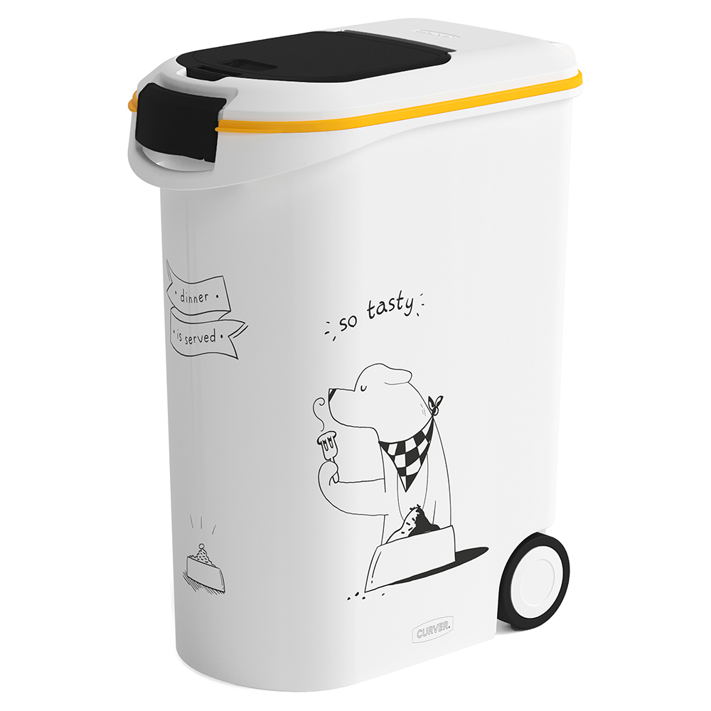 Curver Trockenfutterbehälter Hundesilhouette - bis 20 kg Trockenfutter Curver Trockenfutterbehälter Hundesilhouette - bis 20 kg Trockenfutter von Curver