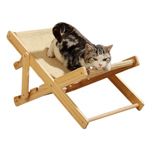 Cushangty Erhöhtes Haustierbett | Haustierbettstuhl - Erhöhte Katzenliege, Hängemattenstuhl, Tragfähigkeit 10 kg, verstellbare Katzenhängematte für Kaninchen, Katzen, Welpen, kleine Hunde Cushangty Erhöhtes Haustierbett | Haustierbettstuhl - Erhöhte Katzenliege, Hängemattenstuhl, Tragfähigkeit 10 kg, verstellbare Katzenhängematte für Kaninchen, Katzen, Welpen, kleine Hunde von Cushangty