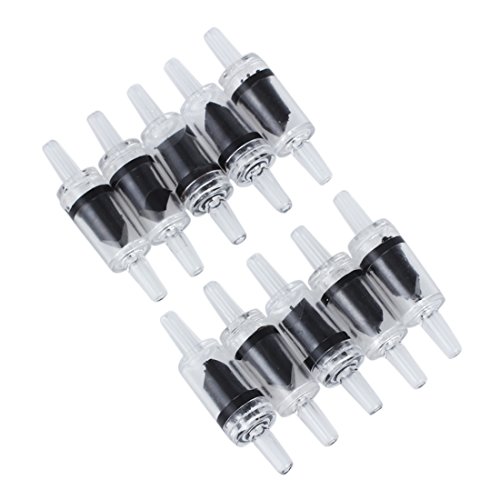 Cusstally 10 Stueck Non-Return EIN Rueckschlagventil CO2 Aquarium Fisch Behaelter Luftpumpe Cusstally 10 Stueck Non-Return EIN Rueckschlagventil CO2 Aquarium Fisch Behaelter Luftpumpe von Cusstally