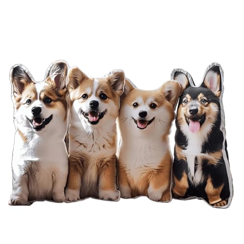 Personalisiertes 3D-Kissen für Haustiere, Haustier-geformtes Kissen, Hunde-Überwurfkissen, individuelles Kissen von Foto, doppelseitiges Kissen, Haustierliebhaber, Haustier-Gedenkgeschenk Personalisiertes 3D-Kissen für Haustiere, Haustier-geformtes Kissen, Hunde-Überwurfkissen, individuelles Kissen von Foto, doppelseitiges Kissen, Haustierliebhaber, Haustier-Gedenkgeschenk von Custom System
