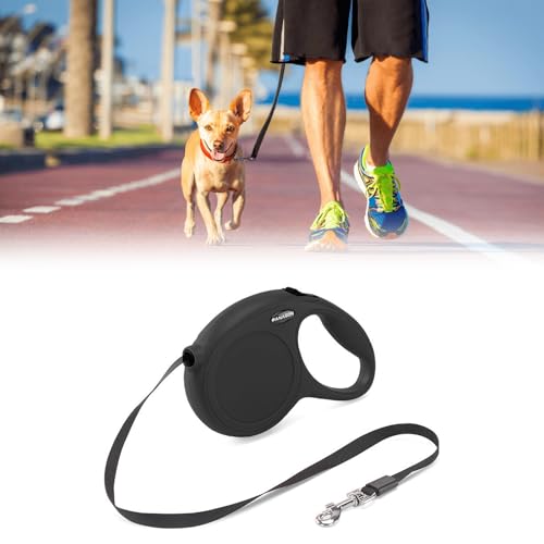 Ausziehbare Leine für Hunde,Rollleine Hundeleine 5m,Leine Hundeleine Einziehbar,Hundeleine für Hunde,Hundeleine Ausziehbar mit Griff,Dog Leash,Verhedderungsfreie Ausziehbare Hundeleine,Flexileine von Cutiolly