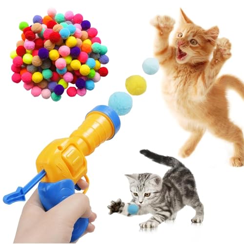 Katzenball Katzenspielzeug,Katzenspielzeug 50 Bälle,Interaktives Katzenspielzeug Ball,Katzen Ball Launcher,Plush Ball Interactive Cat Toy,Plüschball Katze,Cat Toy Spielzeug Katzen Stretch Ball Katzenball Katzenspielzeug,Katzenspielzeug 50 Bälle,Interaktives Katzenspielzeug Ball,Katzen Ball Launcher,Plush Ball Interactive Cat Toy,Plüschball Katze,Cat Toy Spielzeug Katzen Stretch Ball von Cutiolly