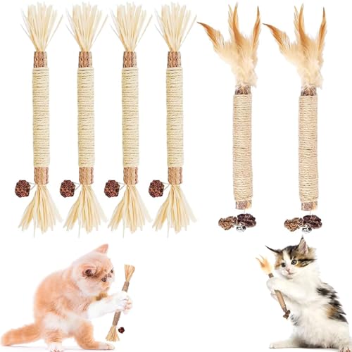 Cutiolly Katzenminze Sticks,6pcs Katzenminze Spielzeug,Katzen Kauhölzer Sticks,Kausticks für Katzen,Katzen Zahnpflege Spielzeug,Dental Kau-Sticks Katzen Kaustangen Sticks für Katzen Zahnpflege Cutiolly Katzenminze Sticks,6pcs Katzenminze Spielzeug,Katzen Kauhölzer Sticks,Kausticks für Katzen,Katzen Zahnpflege Spielzeug,Dental Kau-Sticks Katzen Kaustangen Sticks für Katzen Zahnpflege von Cutiolly