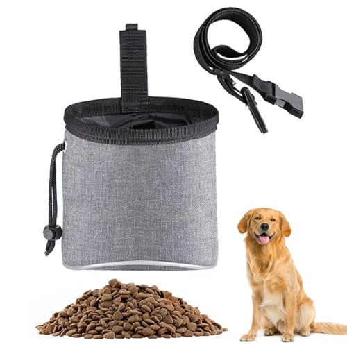 Leckerlibeutel für Hunde,Futterbeutel Hundetraining,Hunde Leckerlitasche,Futterbeutel Hund,Hundesnackbeutel,Snackbeutel Hund,Futtertasche Hundetraining,Dog Treat Bag,Verstellbarer Kotbeutelspender von Cutiolly