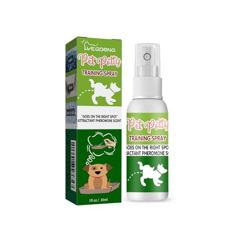 Cutiolly Trainingsspray für Töpfchentraining,Töpfchen Trainingsspray,Töpfchen-Trainingsspray für Hunde,Potty Training Spray,Hunde PIPI Trainer Spray für Training Töpfchentrainings Hunden von Cutiolly