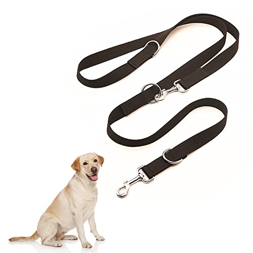 Hundetrainingsleine, Hundeleine, Hundeleine, Doppelendleine für Hunde, Nylon, Hundeleinenverlängerung, Welpen-Trainingslinie, für kleine, mittelgroße und große Welpen, Schwarz Hundetrainingsleine, Hundeleine, Hundeleine, Doppelendleine für Hunde, Nylon, Hundeleinenverlängerung, Welpen-Trainingslinie, für kleine, mittelgroße und große Welpen, Schwarz von Cutiolly