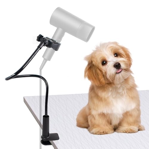 Cuyacili Hunde Haartrockner Ständer drehbare Freisprecheinrichtung Hair Dryer Holder verstellbare Haartrockner Clip Halter für Hunde, Haustierpflege, Tisch, Arbeitsplatte 80cm Cuyacili Hunde Haartrockner Ständer drehbare Freisprecheinrichtung Hair Dryer Holder verstellbare Haartrockner Clip Halter für Hunde, Haustierpflege, Tisch, Arbeitsplatte 80cm von Cuyacili