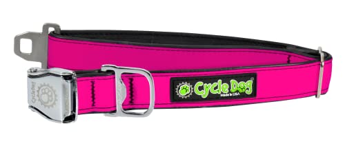 Cycle Dog RCM-HMR-M Hundehalsband mit Flaschenöffner, reflektierend, Größe M, 30,5 cm - 53,3 cm, Hot Pink von Cycle Dog