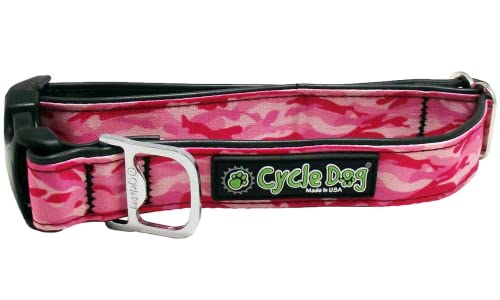 Cycle Dog rcp-pc-m Pink Camo Hundehalsband, Flaschenöffner, Medium (30,5 cm 21 ") von Cycle Dog