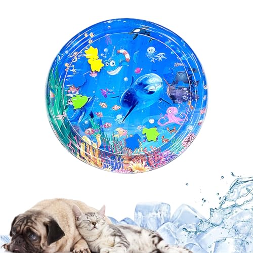Cymwer Wassermatte Katze,Sensorische Wasserspielmatte für Katzen, 2024 Wassersensorische Matte Für Katzen, Katzenspielzeug für gelangweilte Wohnungskatzen Sensorische Wasserspielmatte Cymwer Wassermatte Katze,Sensorische Wasserspielmatte für Katzen, 2024 Wassersensorische Matte Für Katzen, Katzenspielzeug für gelangweilte Wohnungskatzen Sensorische Wasserspielmatte von Cymwer
