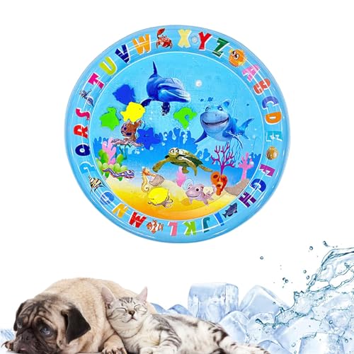 Cymwer Wassermatte Katze,Sensorische Wasserspielmatte für Katzen, 2024 Wassersensorische Matte Für Katzen, Katzenspielzeug für gelangweilte Wohnungskatzen Sensorische Wasserspielmatte Cymwer Wassermatte Katze,Sensorische Wasserspielmatte für Katzen, 2024 Wassersensorische Matte Für Katzen, Katzenspielzeug für gelangweilte Wohnungskatzen Sensorische Wasserspielmatte von Cymwer
