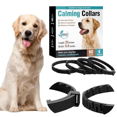 CymwerBeruhigungshalsband für Hunde und Katzen, Angst-Halsband mit Einstellbarer Größe, Beruhigungsmittel für Katzen und Hunde, Stressabbau, Beruhigende Wirkung für Haustiere CymwerBeruhigungshalsband für Hunde und Katzen, Angst-Halsband mit Einstellbarer Größe, Beruhigungsmittel für Katzen und Hunde, Stressabbau, Beruhigende Wirkung für Haustiere von Cymwer