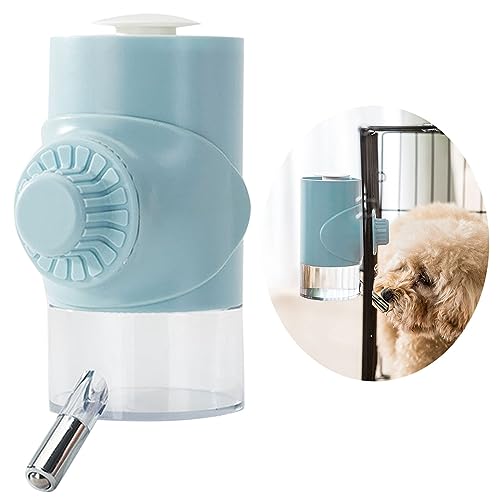 Hängender Automatic Water Dispenser, 500 ML Haustier-Wasserspender für Haustiere Automatischer Hänge-Trinkbrunnen Käfig Hängende Wasserflasche Automatische Wasserzufuhr für Hund und Kätzchen von Cynamus