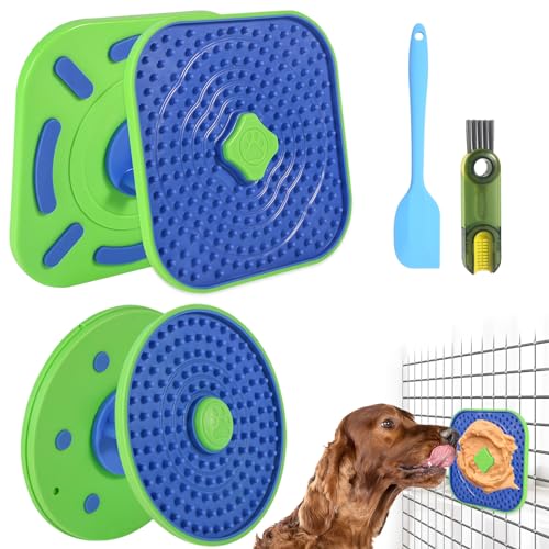 CyperGlory Interaktive Leckmatte für Hundekäfig, klein, mittelgroß, langsames Füttern, Langeweile und Angstlinderung, Erdnussbutter und Joghurt-Leckplatte, weiches und sicheres CyperGlory Interaktive Leckmatte für Hundekäfig, klein, mittelgroß, langsames Füttern, Langeweile und Angstlinderung, Erdnussbutter und Joghurt-Leckplatte, weiches und sicheres von CyperGlory