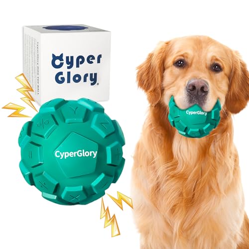 CyperGlory Verbesserte Tastatur-Hundebälle – Robustes, langlebiges Hundespielzeug mit verbesserter Geräuschaktivierung für aggressive Kauer, lindert Angstzustände, reinigt Zähne, Hundespielzeug aus CyperGlory Verbesserte Tastatur-Hundebälle – Robustes, langlebiges Hundespielzeug mit verbesserter Geräuschaktivierung für aggressive Kauer, lindert Angstzustände, reinigt Zähne, Hundespielzeug aus von CyperGlory