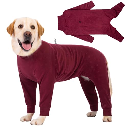 Cyponpy Prägung Hundemantel Fleece Hundepullover mit Beinen Winterjacke Hund Fleece Pullover Warm Hundepyjama Hundebademantel Grosse Mittelgroße Hunde Wintermantel Hunde Fleece Hundejacke Hundepulli Cyponpy Prägung Hundemantel Fleece Hundepullover mit Beinen Winterjacke Hund Fleece Pullover Warm Hundepyjama Hundebademantel Grosse Mittelgroße Hunde Wintermantel Hunde Fleece Hundejacke Hundepulli von Cyponpy