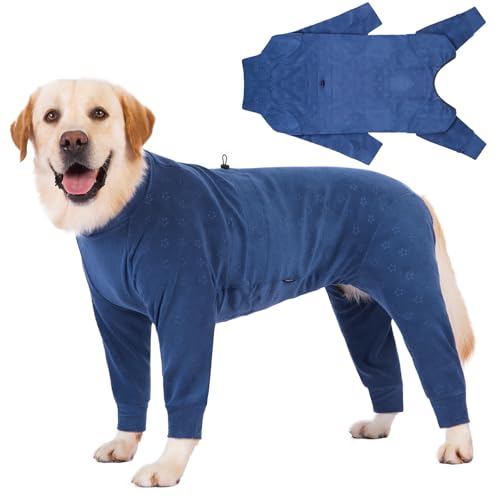 Cyponpy Prägung Hundemantel Fleece Hundepullover mit Beinen Winterjacke Hund Fleece Pullover Warm Hundepyjama Hundebademantel Grosse Mittelgroße Hunde Wintermantel Hunde Fleece Hundejacke Hundepulli Cyponpy Prägung Hundemantel Fleece Hundepullover mit Beinen Winterjacke Hund Fleece Pullover Warm Hundepyjama Hundebademantel Grosse Mittelgroße Hunde Wintermantel Hunde Fleece Hundejacke Hundepulli von Cyponpy