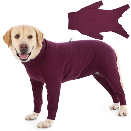Cyponpy Hundepullover Fleece Hundemantel mit Beinen Grosse Mittelgroße Hunde Fleecejacke Wintermantel Hund Rollkragen Hundejacke Warm Hundepyjama Hundemantel Winter Hundekleidung Hundefleecepulli Cyponpy Hundepullover Fleece Hundemantel mit Beinen Grosse Mittelgroße Hunde Fleecejacke Wintermantel Hund Rollkragen Hundejacke Warm Hundepyjama Hundemantel Winter Hundekleidung Hundefleecepulli von Cyponpy