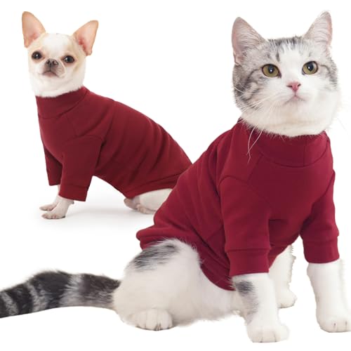 Cyponpy Katzenpullover Sphynx Katzen Kleidung Warm Katzen Sphynx Katzenbekleidung für Haarlose Katzen Pullover für Katzen Warm Katzenpulli Katzenmantel Cat Clothing Hemd Katze Jacke Weihnachtskostüm Cyponpy Katzenpullover Sphynx Katzen Kleidung Warm Katzen Sphynx Katzenbekleidung für Haarlose Katzen Pullover für Katzen Warm Katzenpulli Katzenmantel Cat Clothing Hemd Katze Jacke Weihnachtskostüm von Cyponpy