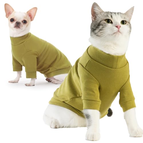 Cyponpy Katzenpullover Sphynx Katzen Kleidung Warm Katzen Sphynx Katzenbekleidung für Haarlose Katzen Pullover für Katzen Warm Katzenpulli Katzenmantel Cat Clothing Hemd Katze Jacke Weihnachtskostüm Cyponpy Katzenpullover Sphynx Katzen Kleidung Warm Katzen Sphynx Katzenbekleidung für Haarlose Katzen Pullover für Katzen Warm Katzenpulli Katzenmantel Cat Clothing Hemd Katze Jacke Weihnachtskostüm von Cyponpy