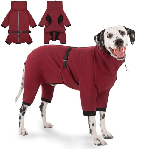 Cyponpy Hundemantel mit Beinen Wintermantel Hund Wasserdicht Warm Hundepullover Fleece Hundejacke Reflektierend Reißverschluss Winterjacke Hund Hunderegenmantel Wasserdicht Kleine Mittelgross Hunde Cyponpy Hundemantel mit Beinen Wintermantel Hund Wasserdicht Warm Hundepullover Fleece Hundejacke Reflektierend Reißverschluss Winterjacke Hund Hunderegenmantel Wasserdicht Kleine Mittelgross Hunde von Cyponpy