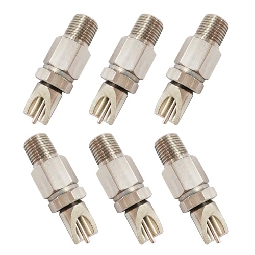 Gewinde Edelstahl Kaninchen Nippel Nager Nippel Waterer Automatische Kaninchen Nippel Waterer Kaninchen Bewässerungssystem Tierbedarf Zuchtbedarf (Grau, 6) von Cyrading
