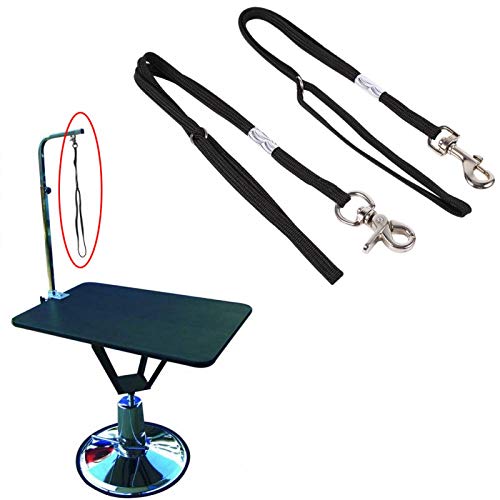 2 x Hundepflege-Geschirr, verstellbare Hundepflegeschlaufe, Katze, Hundepflegezubehör für Hundepflegearm und Haustierpflegetisch (8 x 3 x 3 cm) von Cyrank