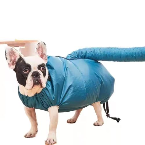 Hund Trocknen Mantel, Katze Duschtasche Hund Trocknen Tasche Haustier Haartrockner Mantel Hunde Föhn Blas Tasche Haustier Grooming Bag Portable Schnelltrocknende Haustier Tasche (S(5-13?)) von Cyrank