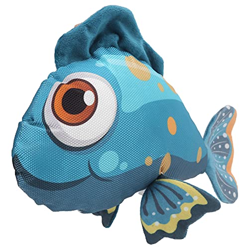 Cyrank Kleines Katzenspielzeug Fisch, Blauer Goldfisch weiches Plüsch Kätzchen Spielzeug Kissen niedlich interaktive Katze kauen Übung Spielzeug für Indoor-Katzen & Kätzchen Cyrank Kleines Katzenspielzeug Fisch, Blauer Goldfisch weiches Plüsch Kätzchen Spielzeug Kissen niedlich interaktive Katze kauen Übung Spielzeug für Indoor-Katzen & Kätzchen von Cyrank