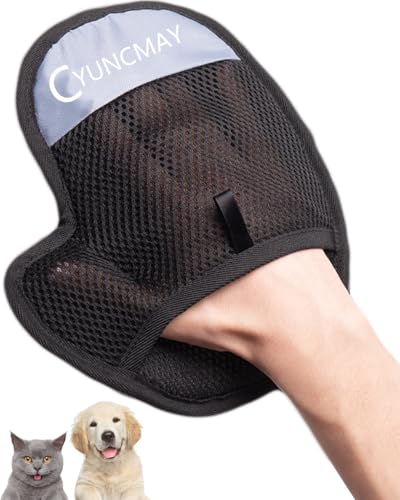 CyunCmay Elektrostatische Tierhaarentferner-Handschuhe, wiederverwendbar, Tierhaarentfernungshandschuh für Hunde/Katzen, ergonomische Haustierpflege-Handschuhe für Möbel, Bettwäsche, Couch, Kleidung CyunCmay Elektrostatische Tierhaarentferner-Handschuhe, wiederverwendbar, Tierhaarentfernungshandschuh für Hunde/Katzen, ergonomische Haustierpflege-Handschuhe für Möbel, Bettwäsche, Couch, Kleidung von CyunCmay