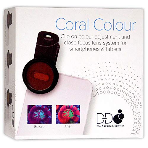 D-D Coral Colour Clip-On Linsen von D-D