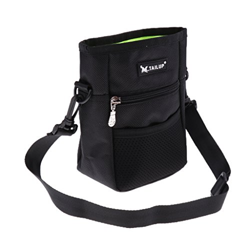 D DOLITY Futtertasche für Hunde | Leckerlitasche für Hundetraining | Leckerlibeutel mit Schultergurt | Futterbeutel Snackbeutel Hundeleckerlitasche für Outdoor Hunde Aktivitäten - Schwarz D DOLITY Futtertasche für Hunde | Leckerlitasche für Hundetraining | Leckerlibeutel mit Schultergurt | Futterbeutel Snackbeutel Hundeleckerlitasche für Outdoor Hunde Aktivitäten - Schwarz von D DOLITY
