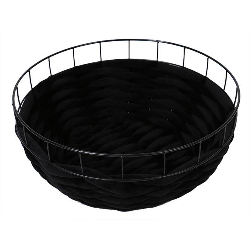 D&D Drahtkorb Ferry - schwarz - 60x60x25cm D&D Drahtkorb Ferry - schwarz - 60x60x25cm von D&D Home