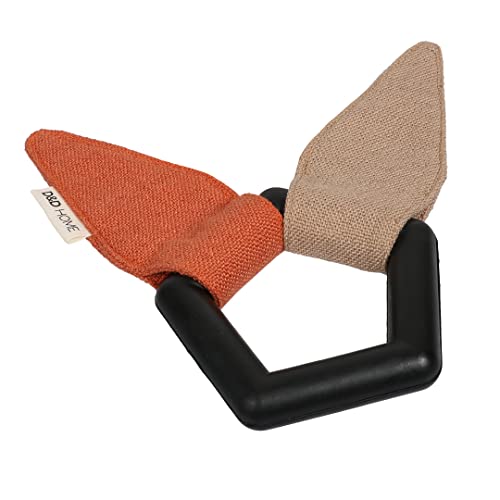 D&D Home, Bunny Hundespielzeug, 23 x 21 x 2,3 cm, Beige/Orange, Gummi, knackiges Geräusch, dekorativer Stoff, leicht zu werfen, Schwerer als EIN gewöhnliches Textilspielzeug D&D Home, Bunny Hundespielzeug, 23 x 21 x 2,3 cm, Beige/Orange, Gummi, knackiges Geräusch, dekorativer Stoff, leicht zu werfen, Schwerer als EIN gewöhnliches Textilspielzeug von D&D Home