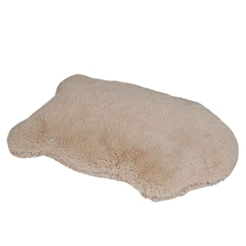 D&D Home, Kissen für Hunde, Holly S, 90 x 60 x 10 cm, weiß, Fellimitat, hochwertig, Memory-Schaum, ergonomisches Design, modernes und Zeitloses Design, waschbarer Bezug D&D Home, Kissen für Hunde, Holly S, 90 x 60 x 10 cm, weiß, Fellimitat, hochwertig, Memory-Schaum, ergonomisches Design, modernes und Zeitloses Design, waschbarer Bezug von D&D Home