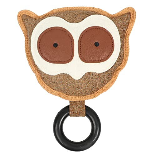 D&D Home, Robustes Spielzeug für Hunde, Tina Tarsier, 27 x 22 x 5 cm, doppelte Nähte, robuste Polsterung, Oberfläche aus TPR-Gummi mit Gerippter Struktur zum Kauen und Lecken, mit Gummiring D&D Home, Robustes Spielzeug für Hunde, Tina Tarsier, 27 x 22 x 5 cm, doppelte Nähte, robuste Polsterung, Oberfläche aus TPR-Gummi mit Gerippter Struktur zum Kauen und Lecken, mit Gummiring von D&D Home